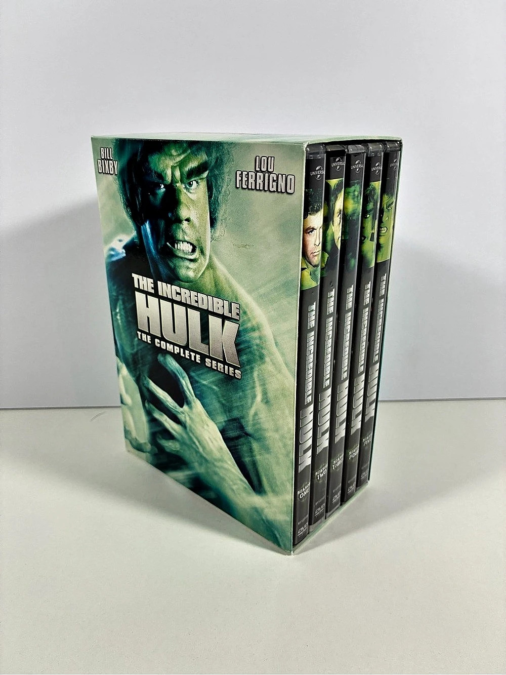 The Incredible Hulk: The Complete Series DVD Box Set Seasons 1-5 Marvel LIKE NEW